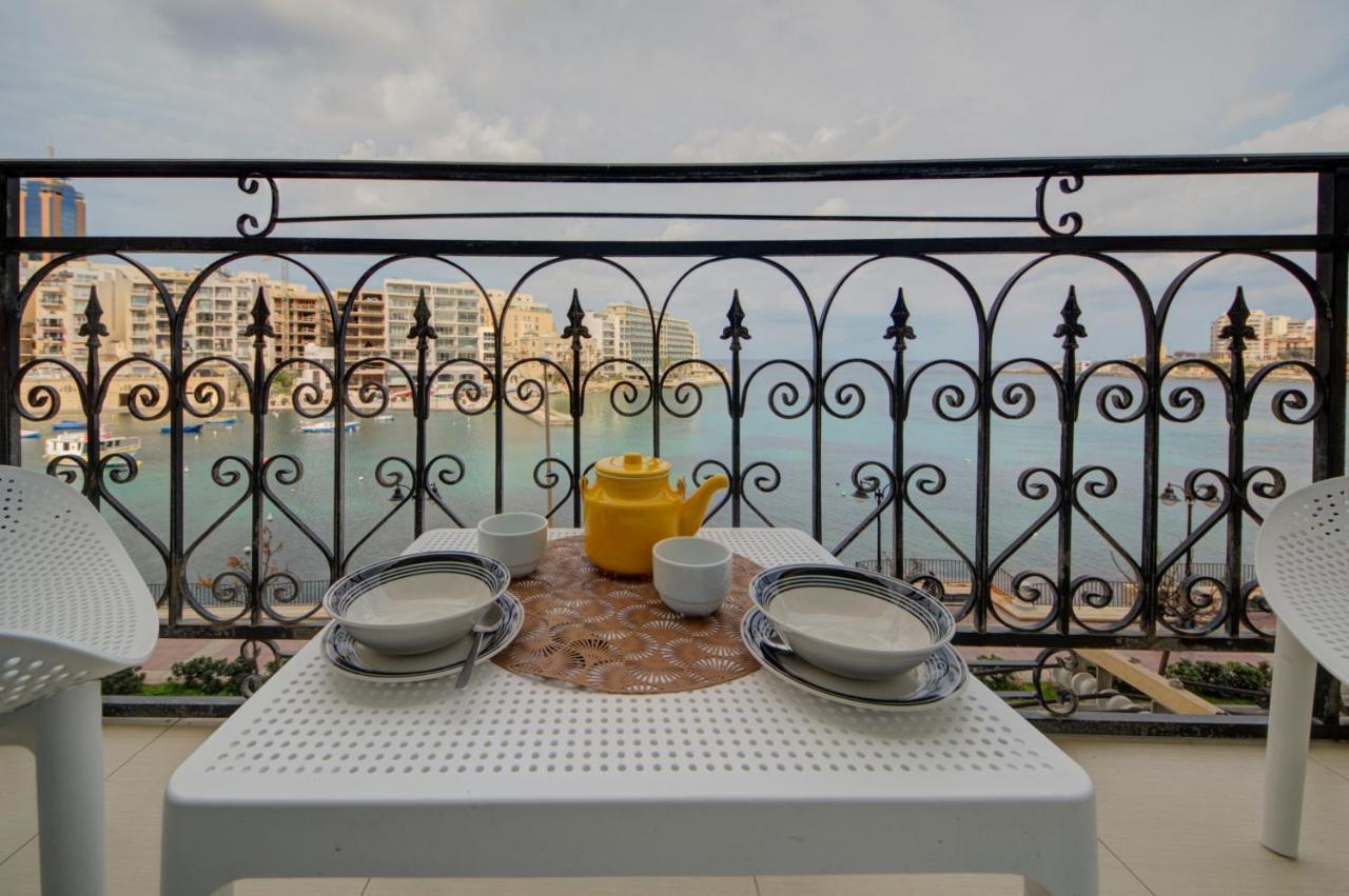 St Julians 2 Bedroom Apartment With Commanding Seaviews By Shortletsmalta St. Julian's Zewnętrze zdjęcie