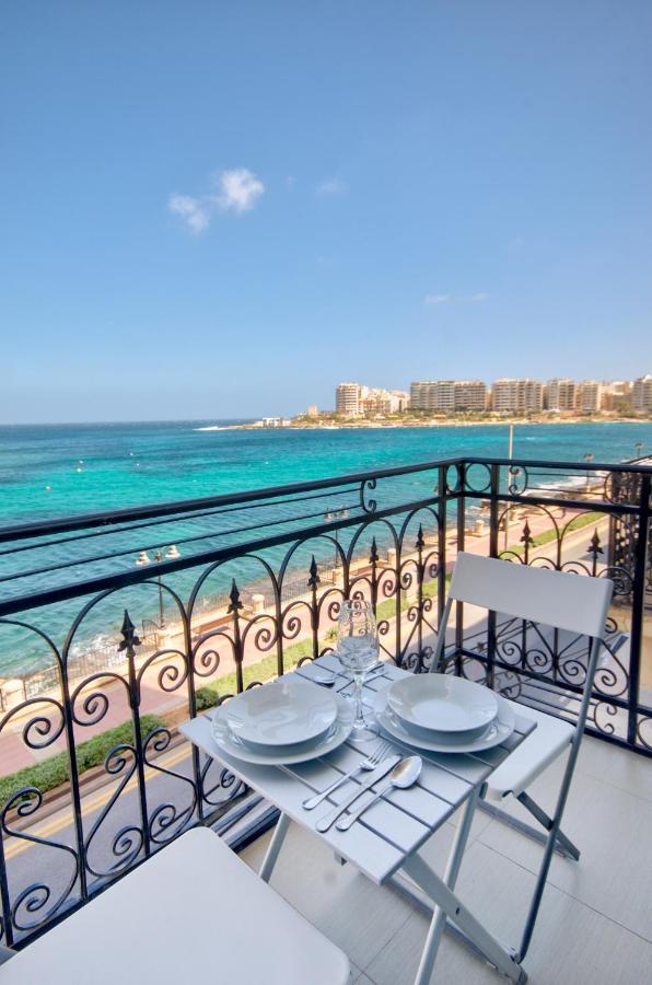St Julians 2 Bedroom Apartment With Commanding Seaviews By Shortletsmalta St. Julian's Zewnętrze zdjęcie